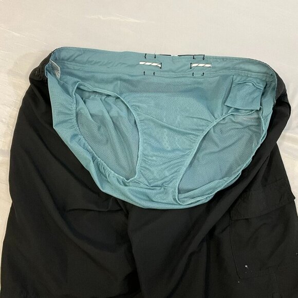 NWT GOODFELLOW Men's Midnight Black Bathing Suit Board Shorts Swimwear, sz XXL - Picture 10 of 12